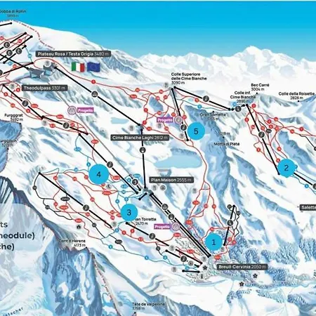 Cp7 Luxury Cervinia Lägenhet Breuil-Cervinia