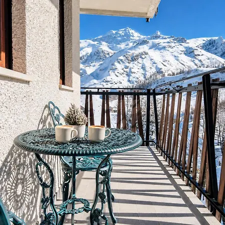 Cp7 Luxury Cervinia Lägenhet